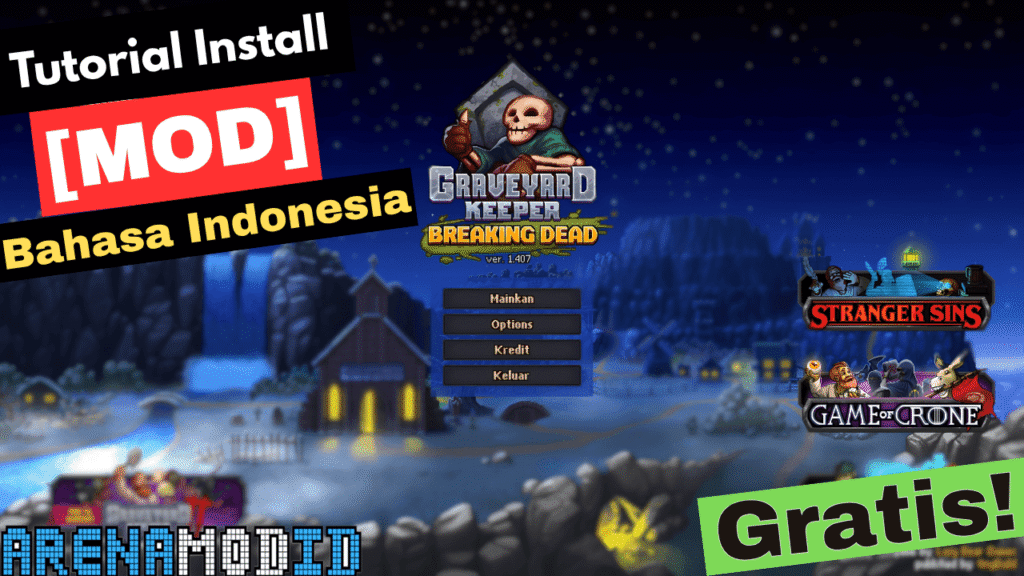 Graveyard Keeper Mod Bahasa Indonesia