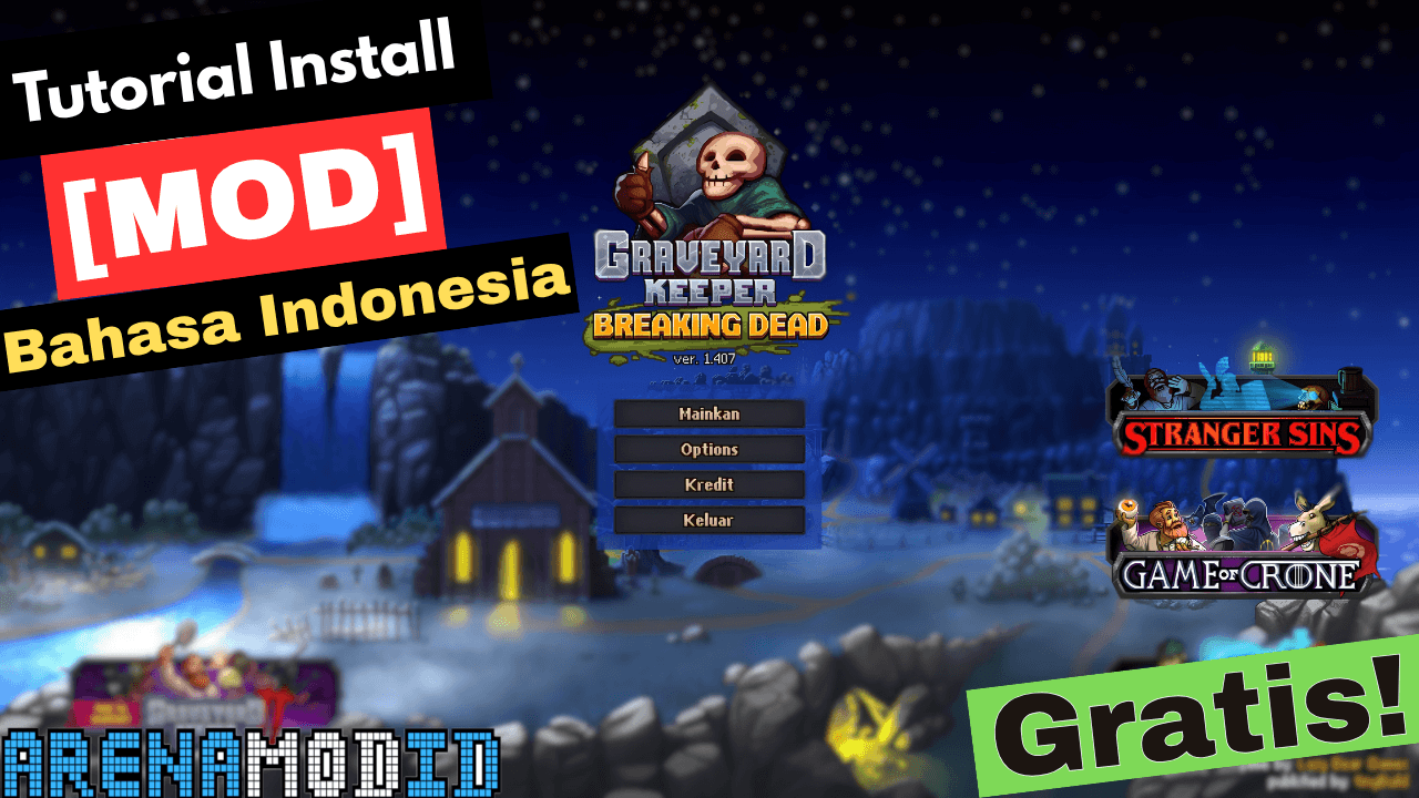 Graveyard Keeper Mod Bahasa Indonesia